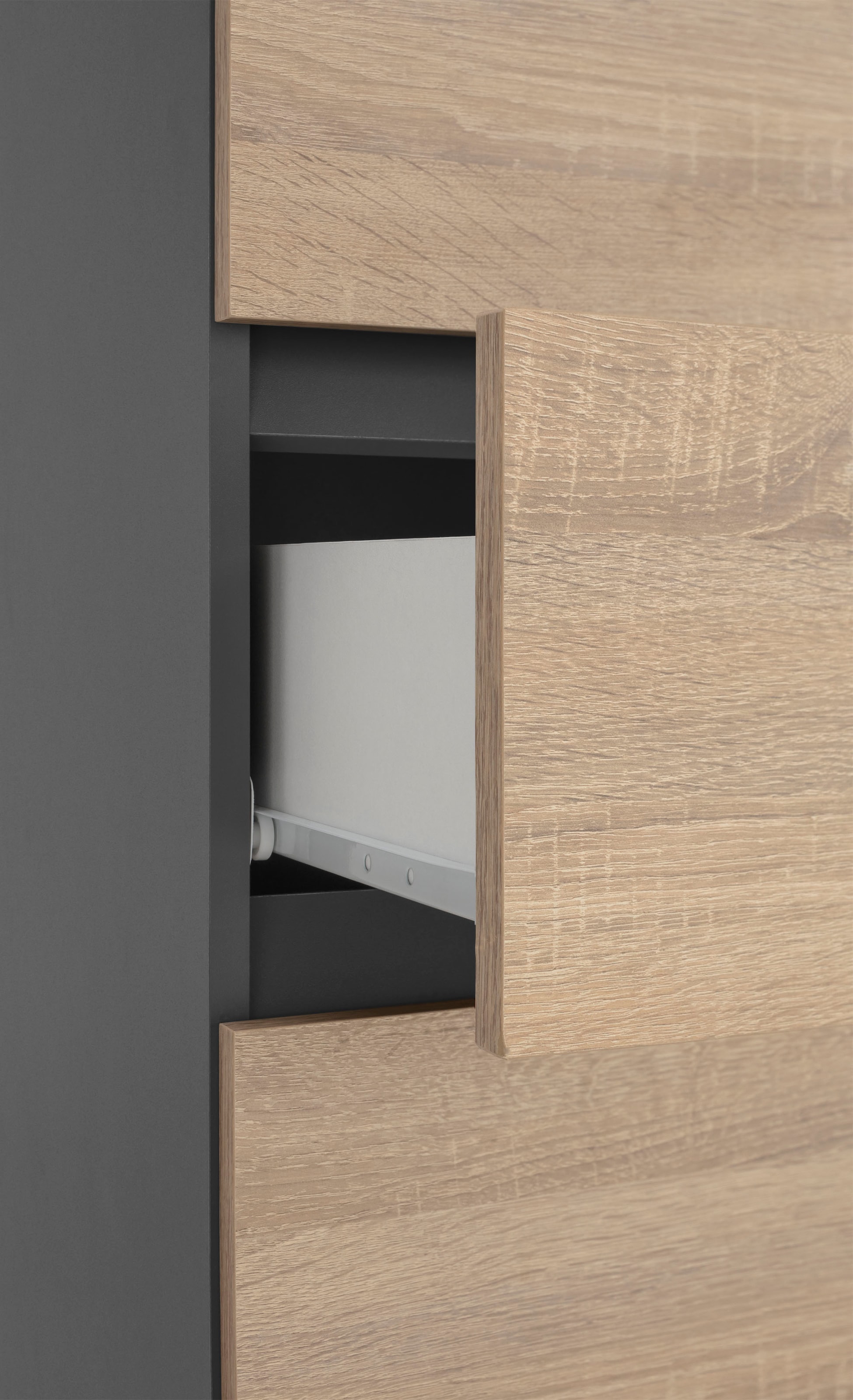 Home affaire Hochschrank »Wisla« Höhe 180 cm, mit Türen & Schubkasten