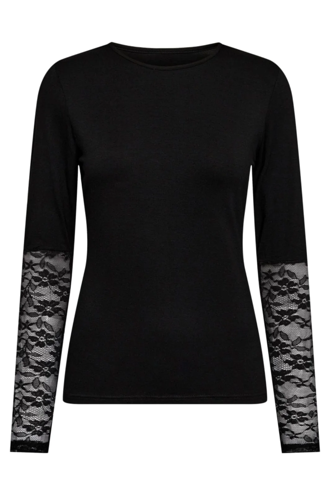 Liberte Isa-Ls-Lace-Sleeve-Blouse black flower2