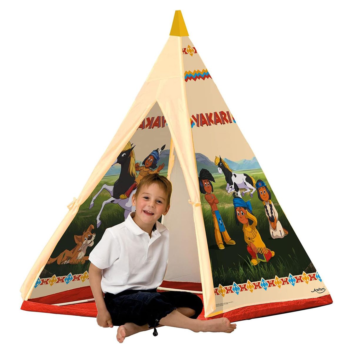 John 78607 - Yakari - Tipi Zelt, 100 x 100 x 140 cm