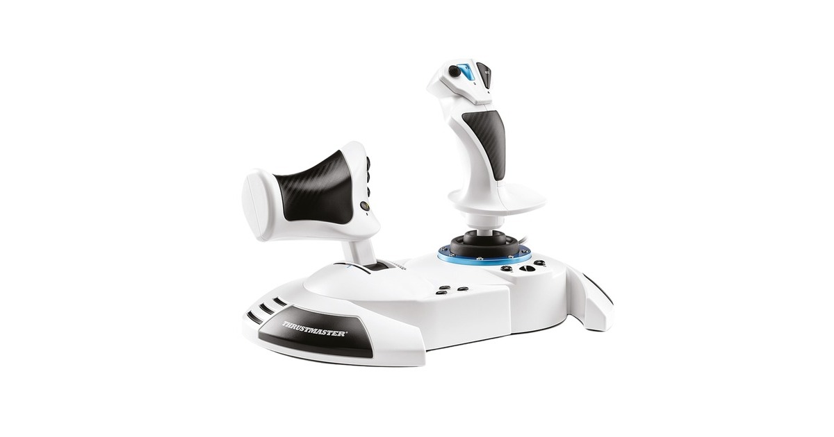 ThrustmasterT.Flight Hotas One Microsoft Flight Simulator Edition joystick  (Wit/zwart, Pc, Xbox Series X|S)