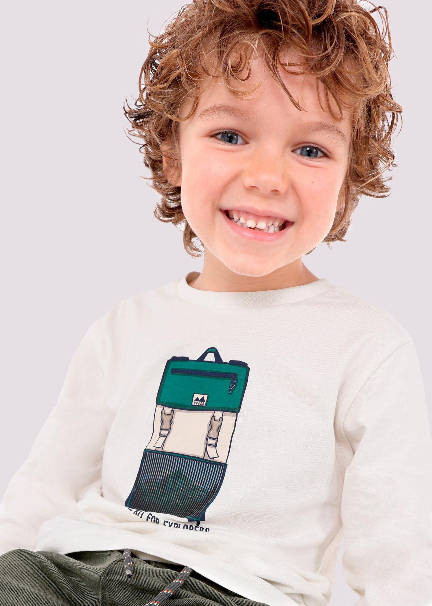 Camiseta interativa Better Cotton para meninos
