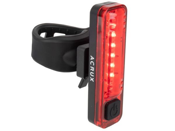 Smart Acrux Genopladelig Baglygte, 10 Lumen