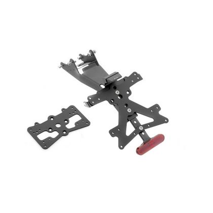 Support de plaque Rizoma FOX - Noir
