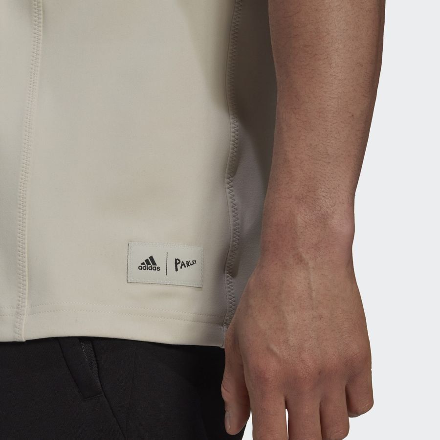 adidas T-shirt Running Parley Run For The Oceans - Aluminum