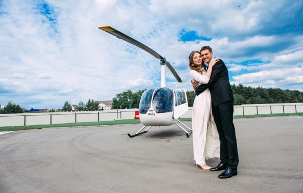 Hochzeits-Rundflug in Leutkirch im Allgäu als Geschenkidee