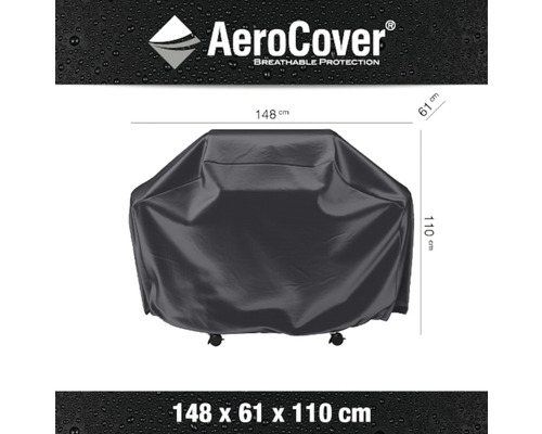Ademende Aero Cover beschermhoes voor barbecue grill 120 x 220 cm