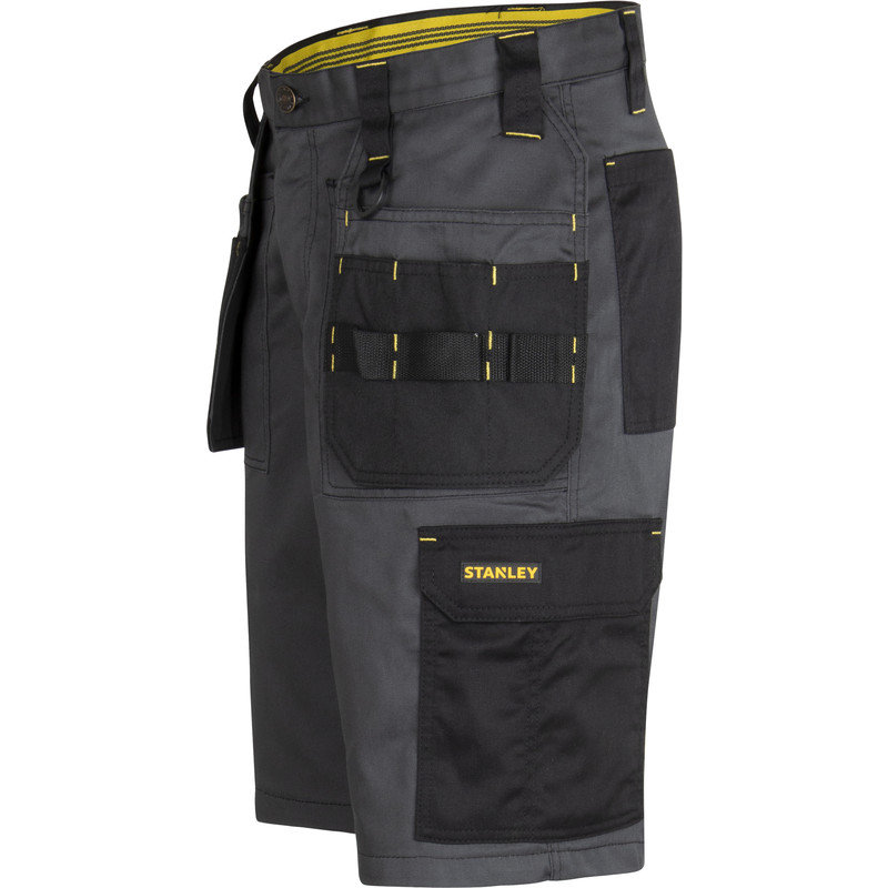 Stanley werkshort met holsterzakken 32 zwart