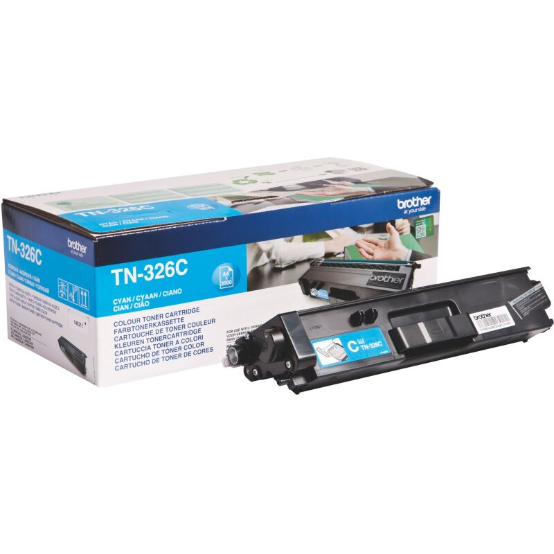 Toner brother TN326 couleurs séparées pour imprimante laser