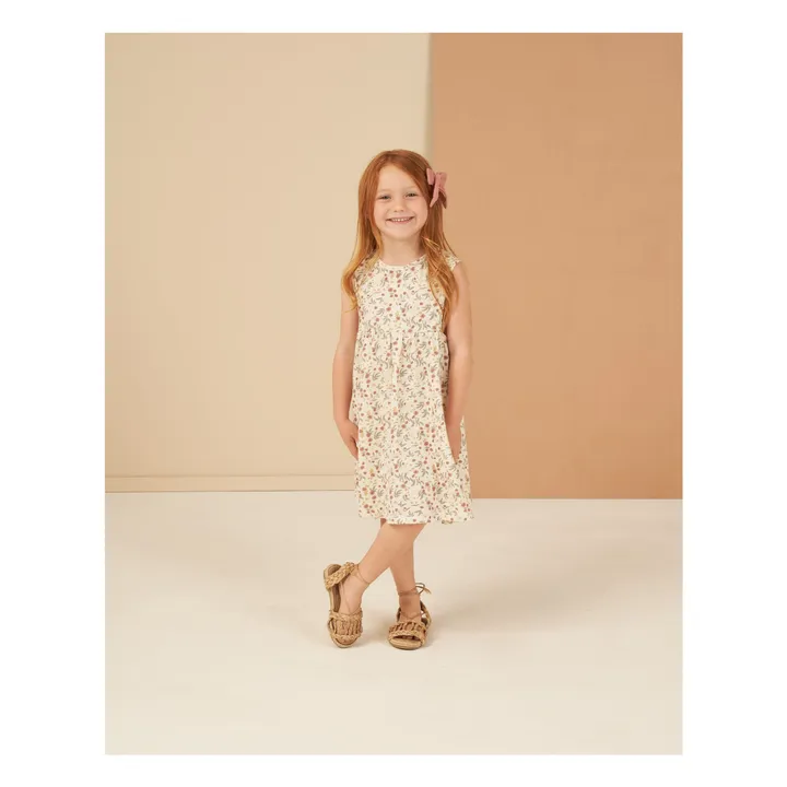 Rylee + Cru Robe et Bloomer Layla Fleuri | Ecru