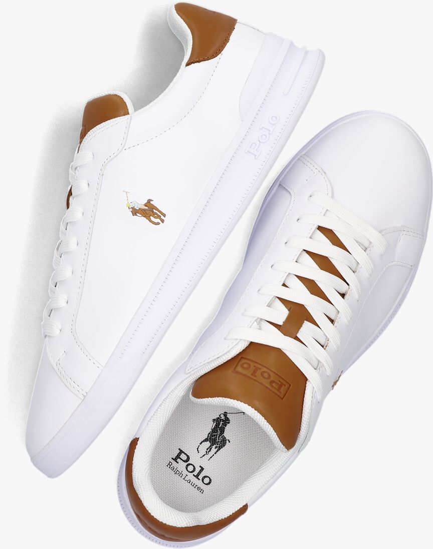 POLO RALPH LAUREN witte polo ralph lauren lage sneakers hrt court ii