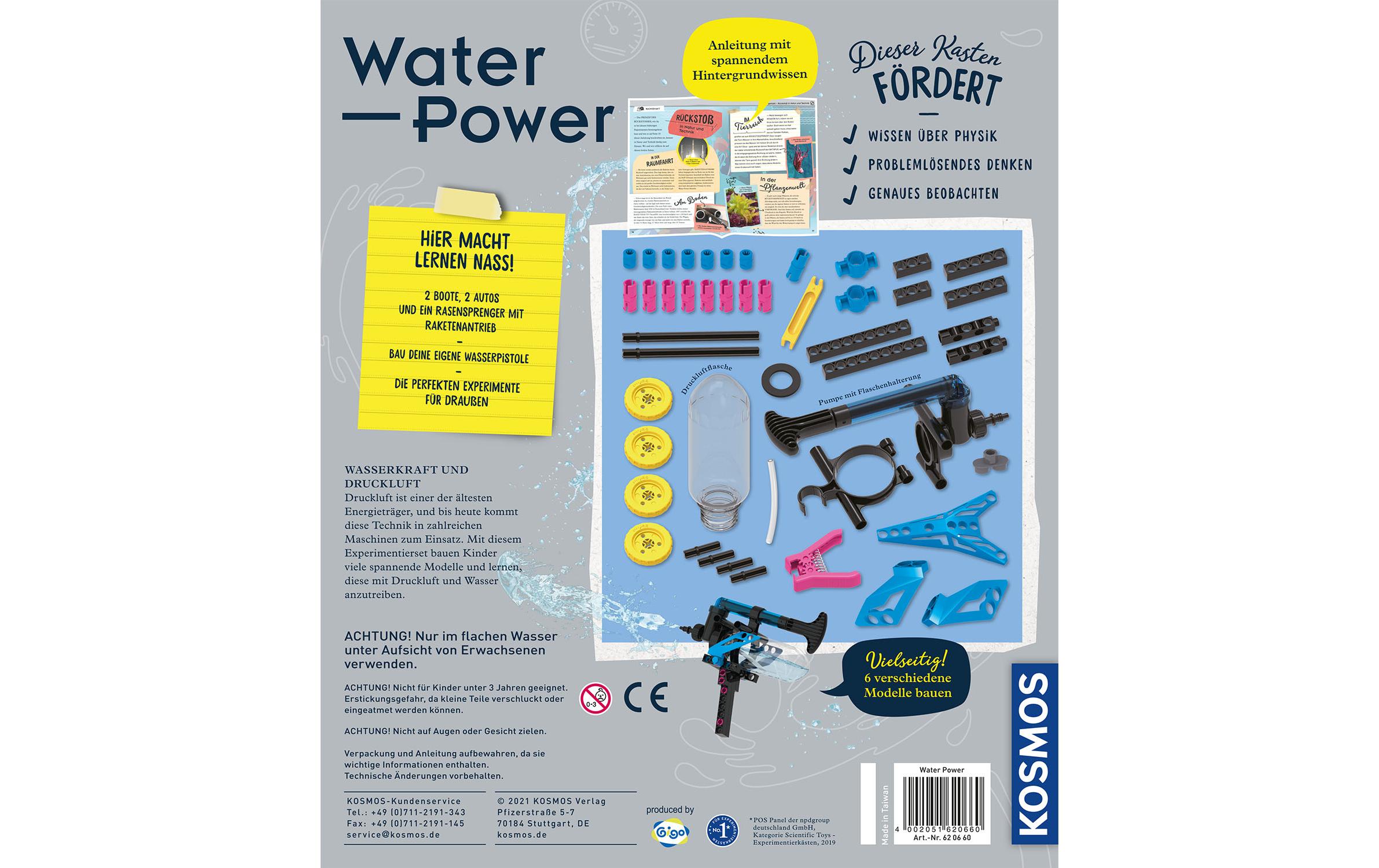 Experimentierkasten Water-PowerEntdecken Sie die Antriebskraft von Wasser