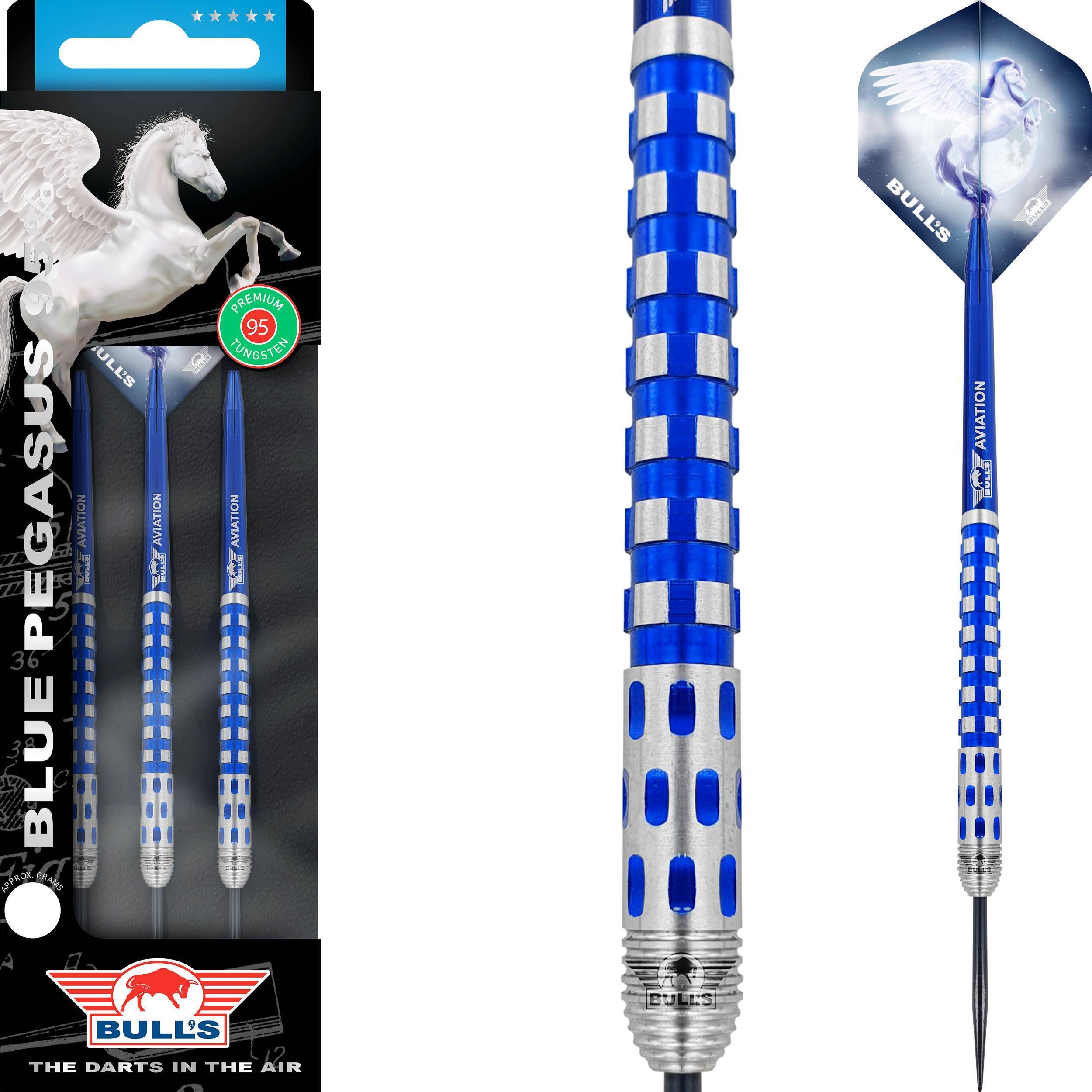 Bull's NL - Blue Pegasus Typ C - Steeldart