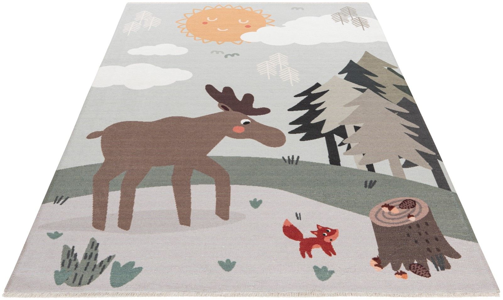 Vloerkleed 627 Moose Greta B115 x D170 x H0.6 cm