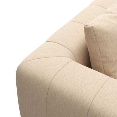 Ingvar venstrevendt sofa med chaiselong