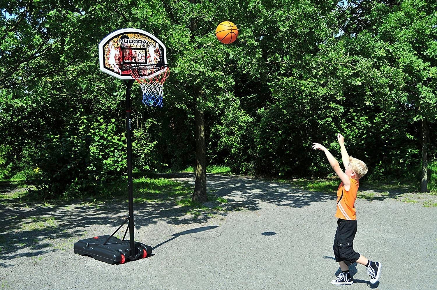 Hudora Basketballständer »Hudora Chicago 260« mobil, höhenverstellbar bis 260 cm