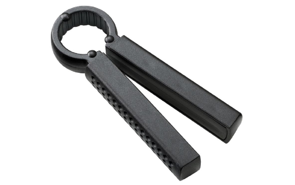 Flaschenöffner Twisty SchwarzDrehverschlussöffner in Schwarz