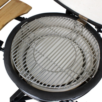 Jamestown Marwin kamado keramiek zwart 45,5 cm