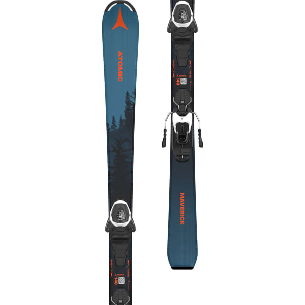 Pack ski ATOMIC MAVERICK JR 130-150 + L 6 GW BLACK/BLUE
