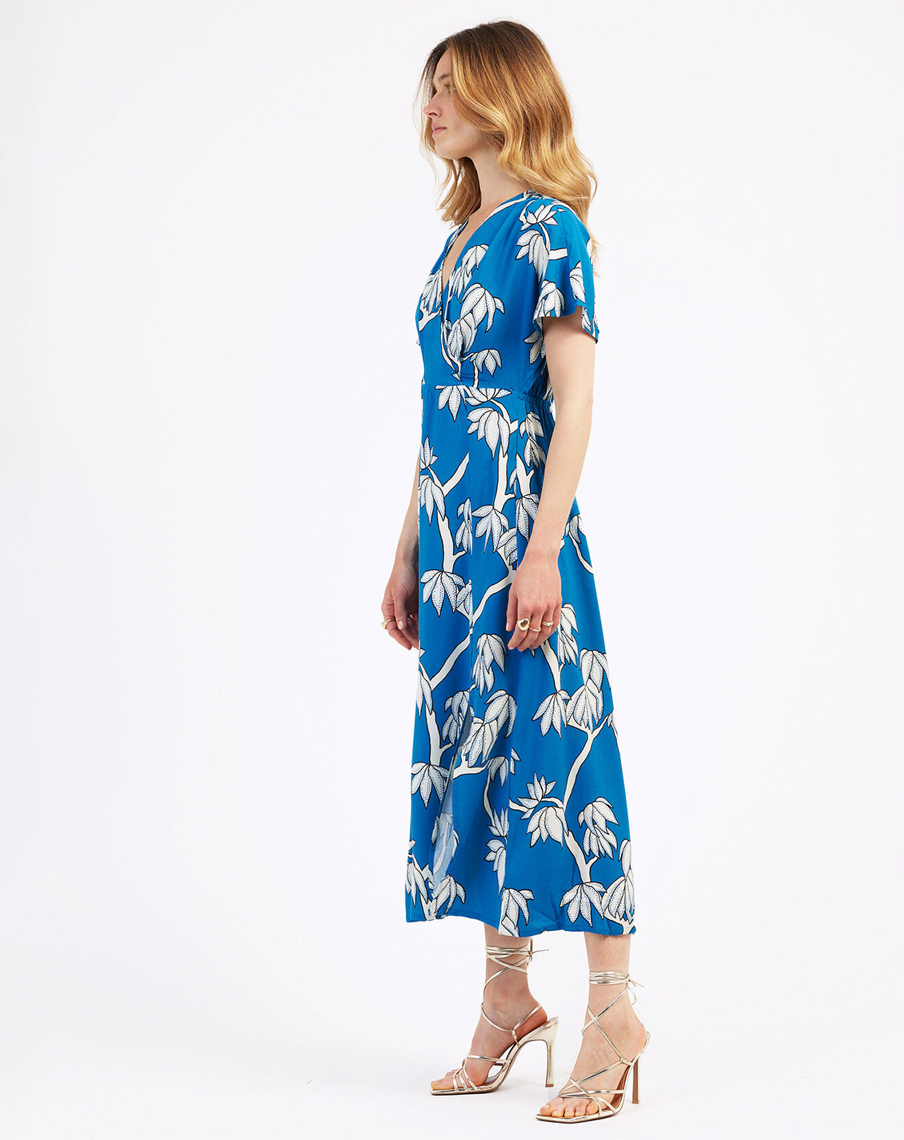 An'ge Robe Ozaka bleu canard