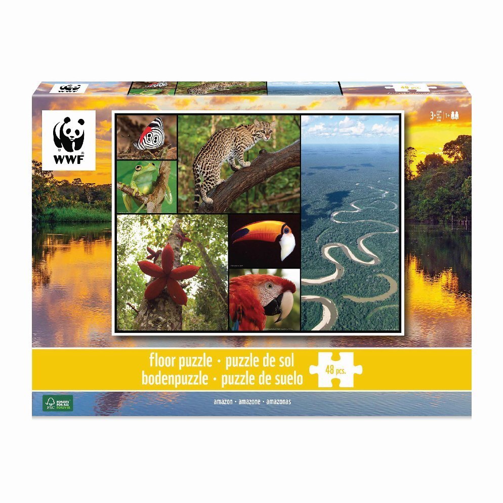 Ambassador - Bodenpuzzle Amazonas 48 Teile
