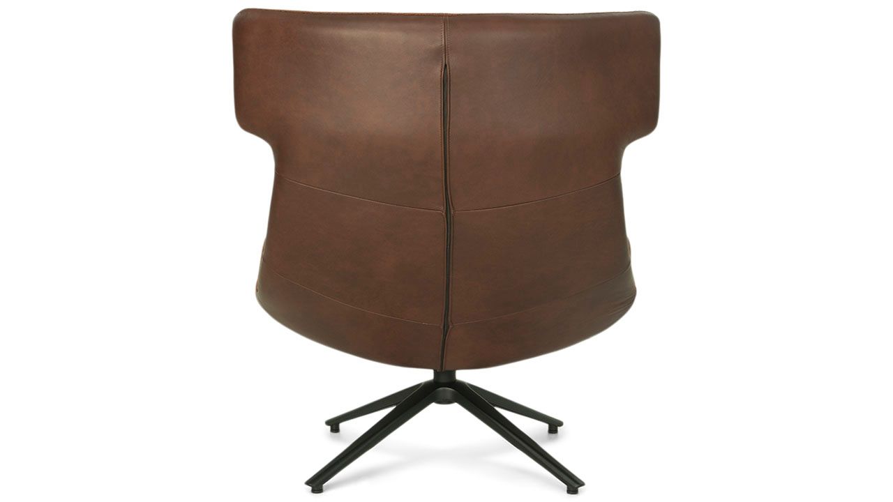 Draaifauteuil Lowie B83 x D83 x H96 cm