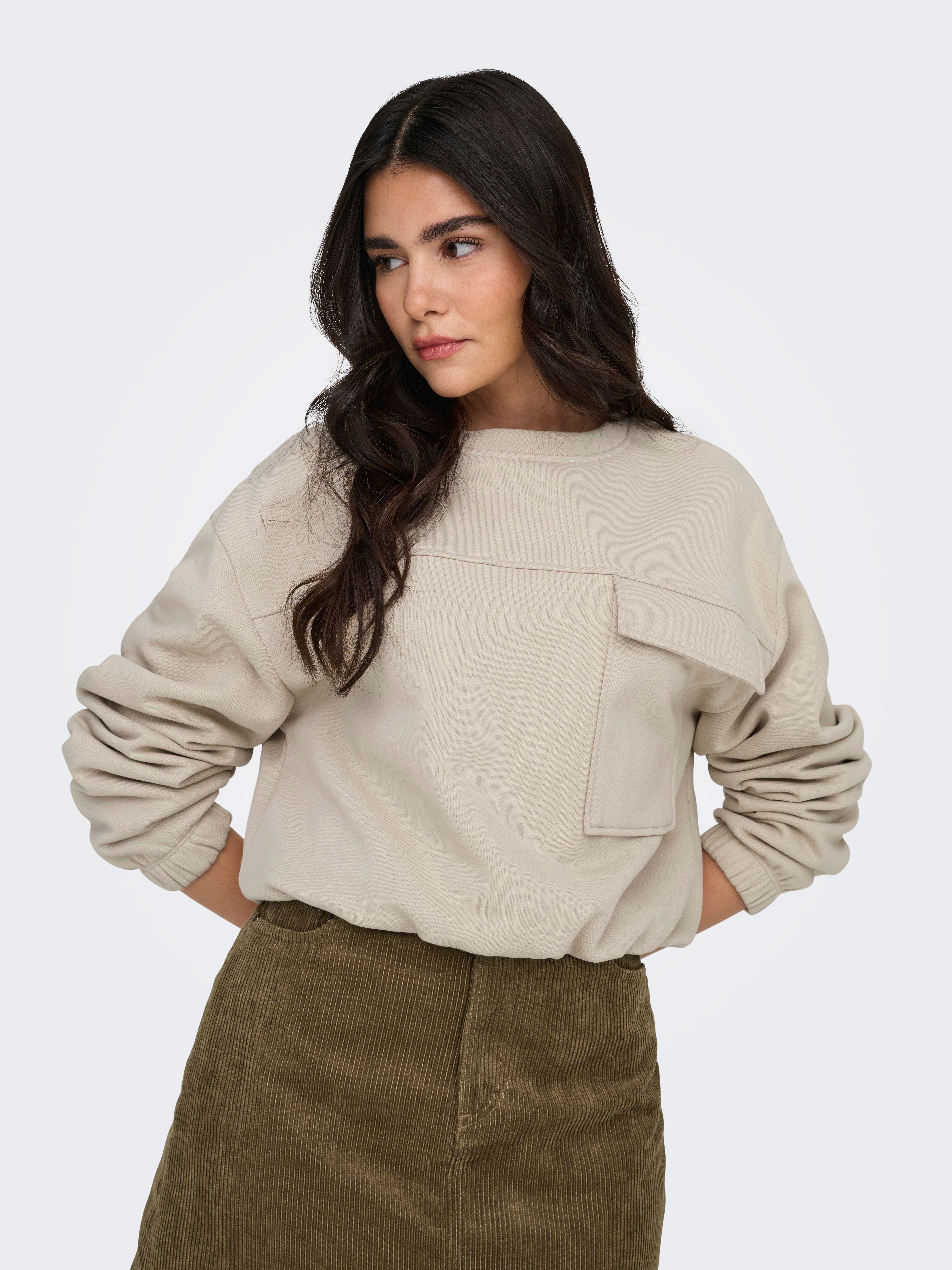 JDYBAMBI Sweatshirt Chateau Gray