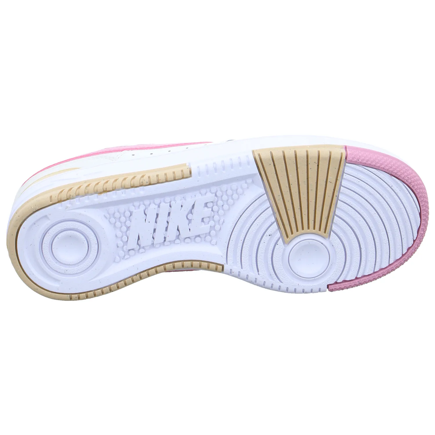 NIKE Sneaker- Streetschuh Damen Beige Lederimitat