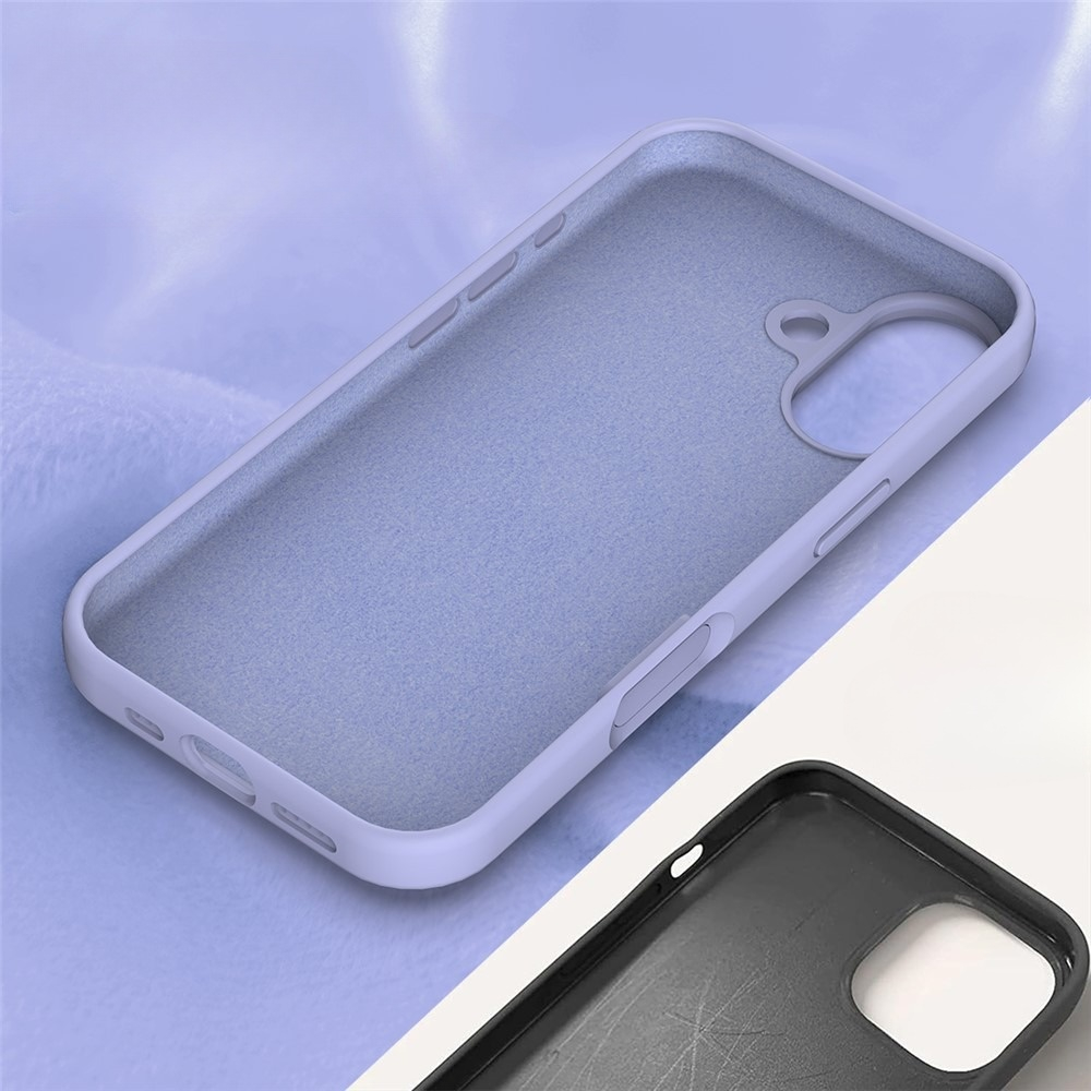 iPhone 17 Silikon Case Hülle - Lila