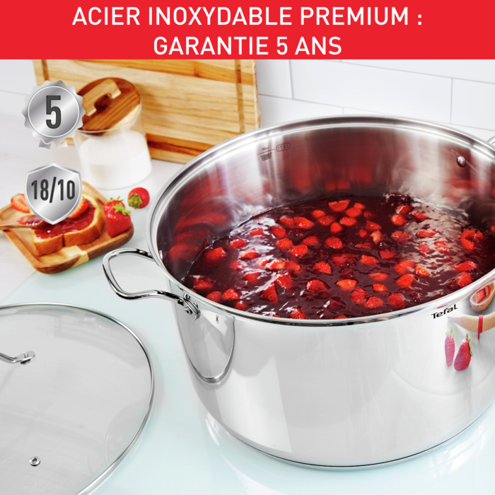 Intuition XL Grande marmite inox 28 cm