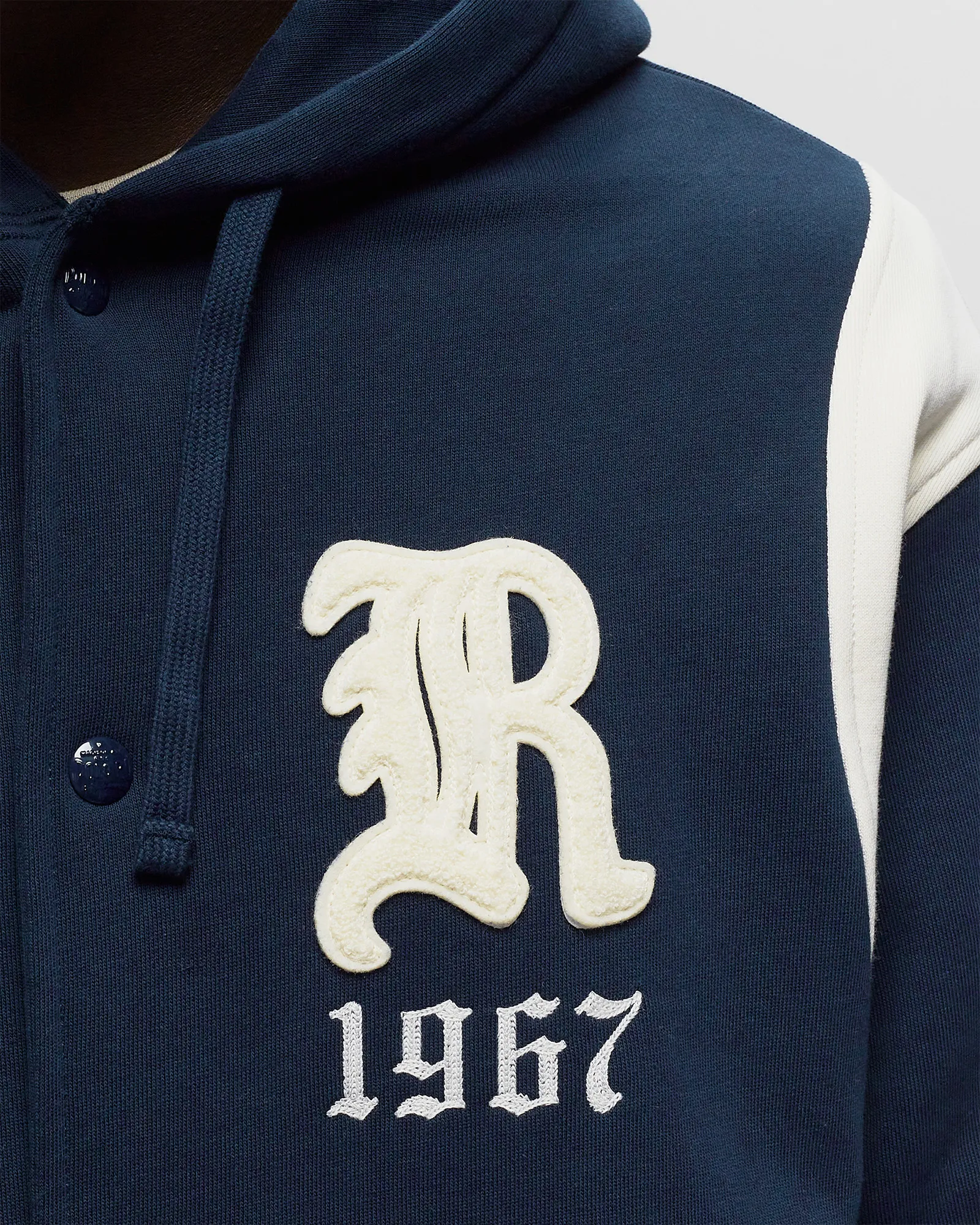 Jaqueta de beisebol com capuz Polo Ralph Lauren BASEBLHOODM1-L/S