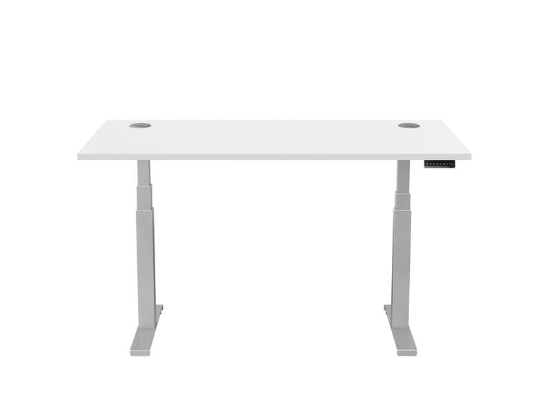 Fellowes Tischplatte Levado 120 x 80 cm, Weiss Platte für den Tisch