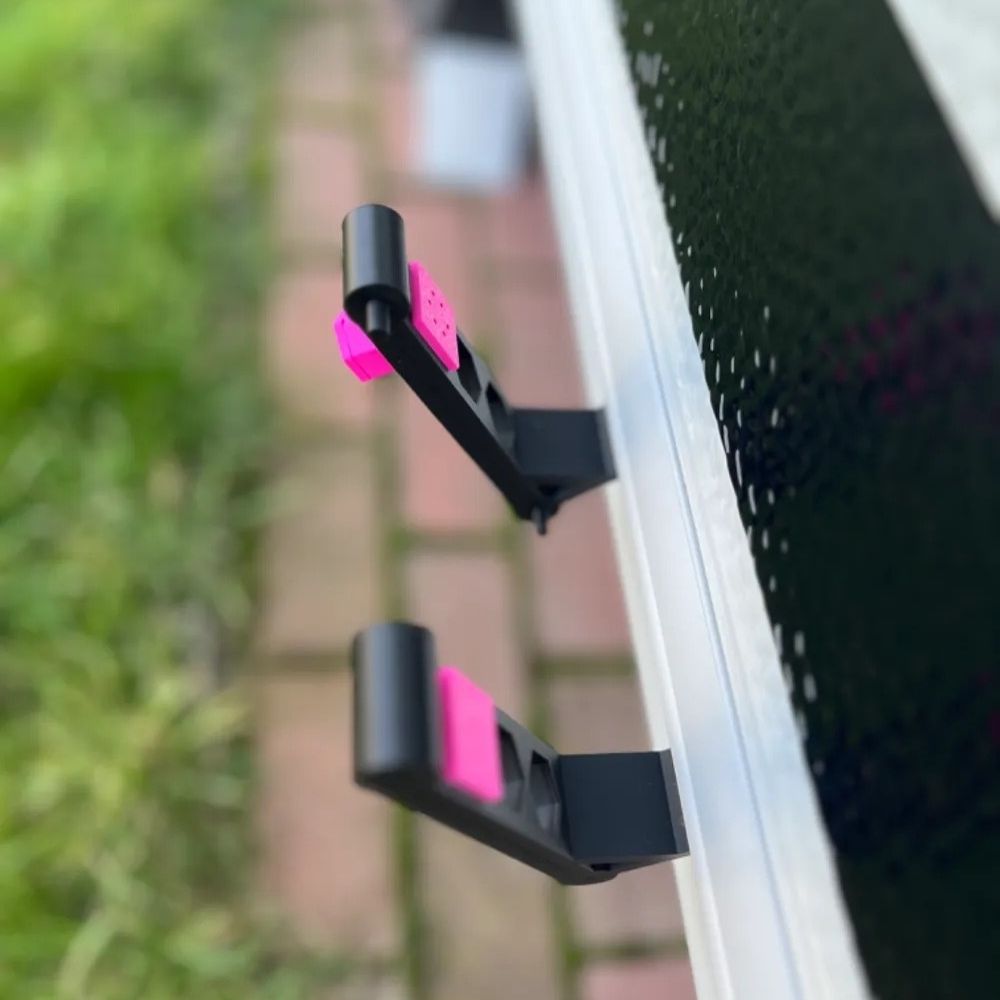 Campline caravanrails schoenhouder - Set van 2