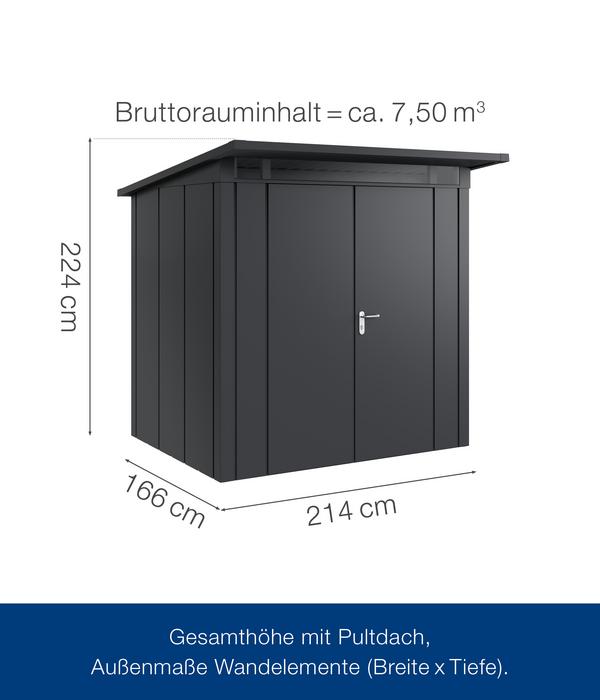 Hörmann Metallgerätehaus Juno JPD4 L-Sk