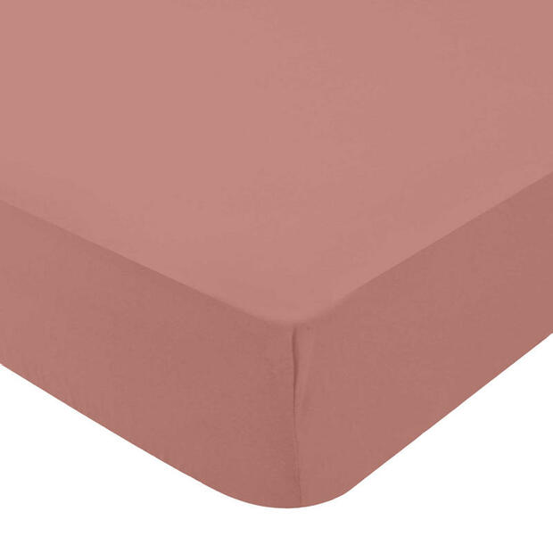 Drap Housse Jersey 60x120 cm Terracotta - FEE MOI DORMIR
