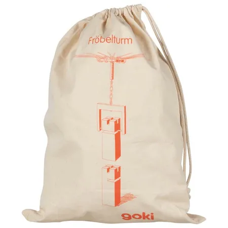 goki Fröbelturm, 2 bis 16 Spieler, im Baumwollbeutel
