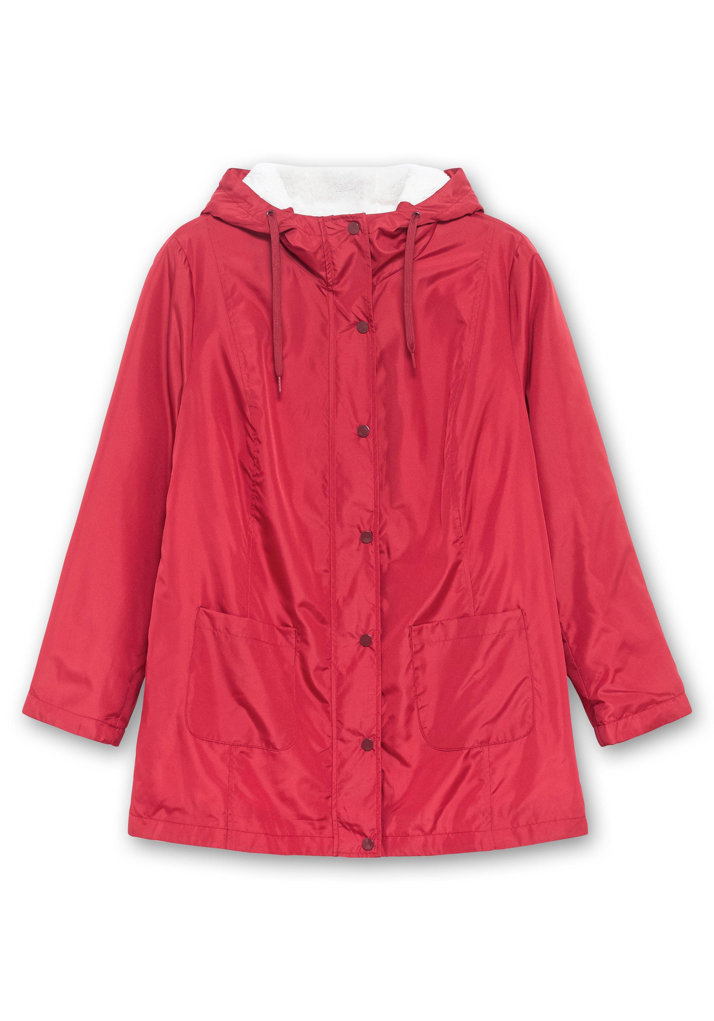 Windjacke mit Futter aus Teddyfleece
