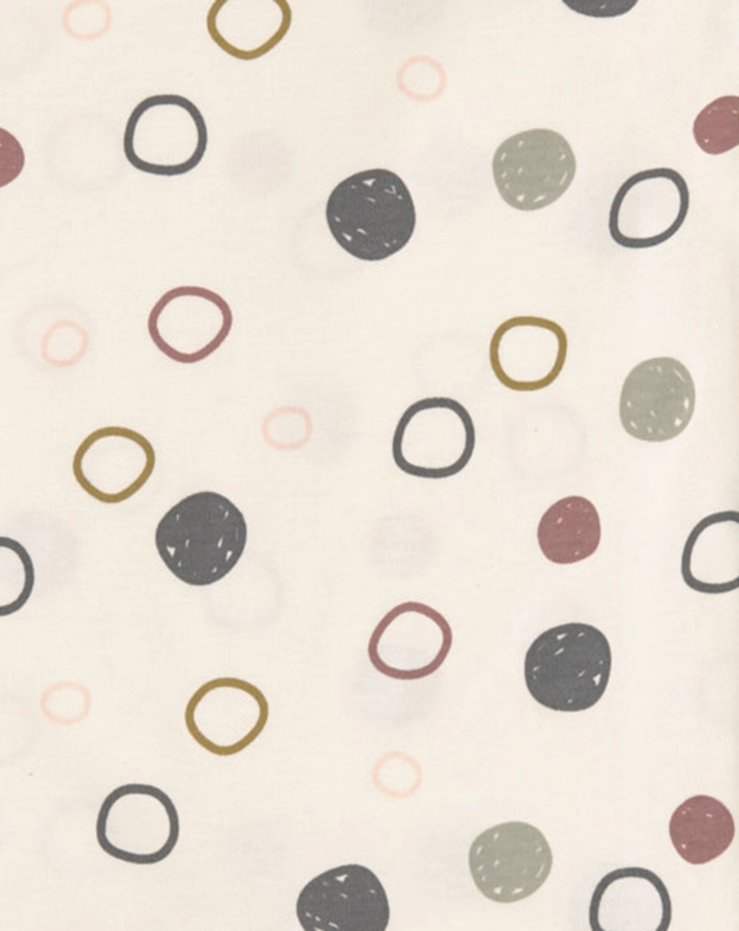 Schlafstrampler CIRCLES ohne Fuß in offwhite