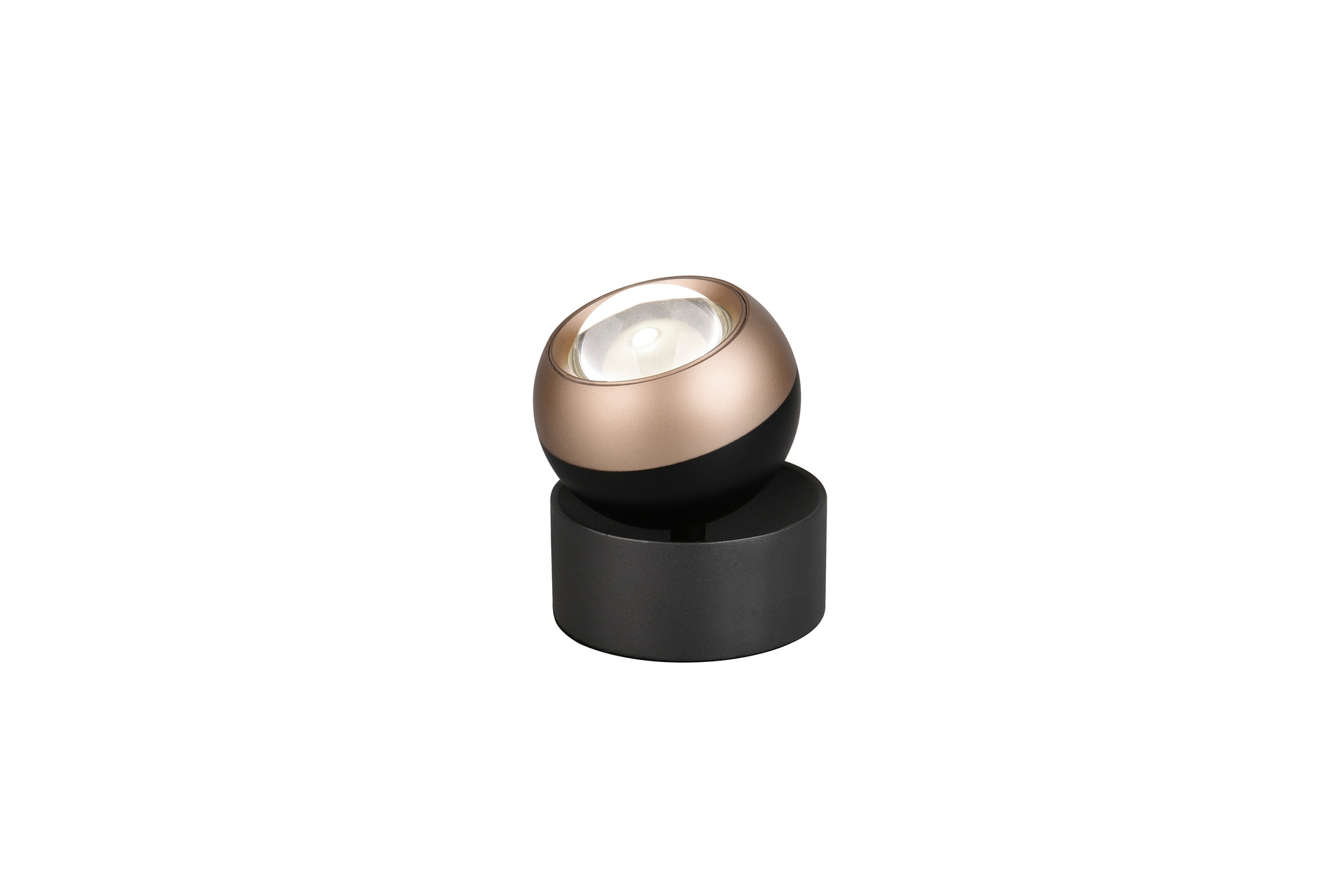 TRIO LED Tischlampe TRS ORBIT schwarz/coffee
