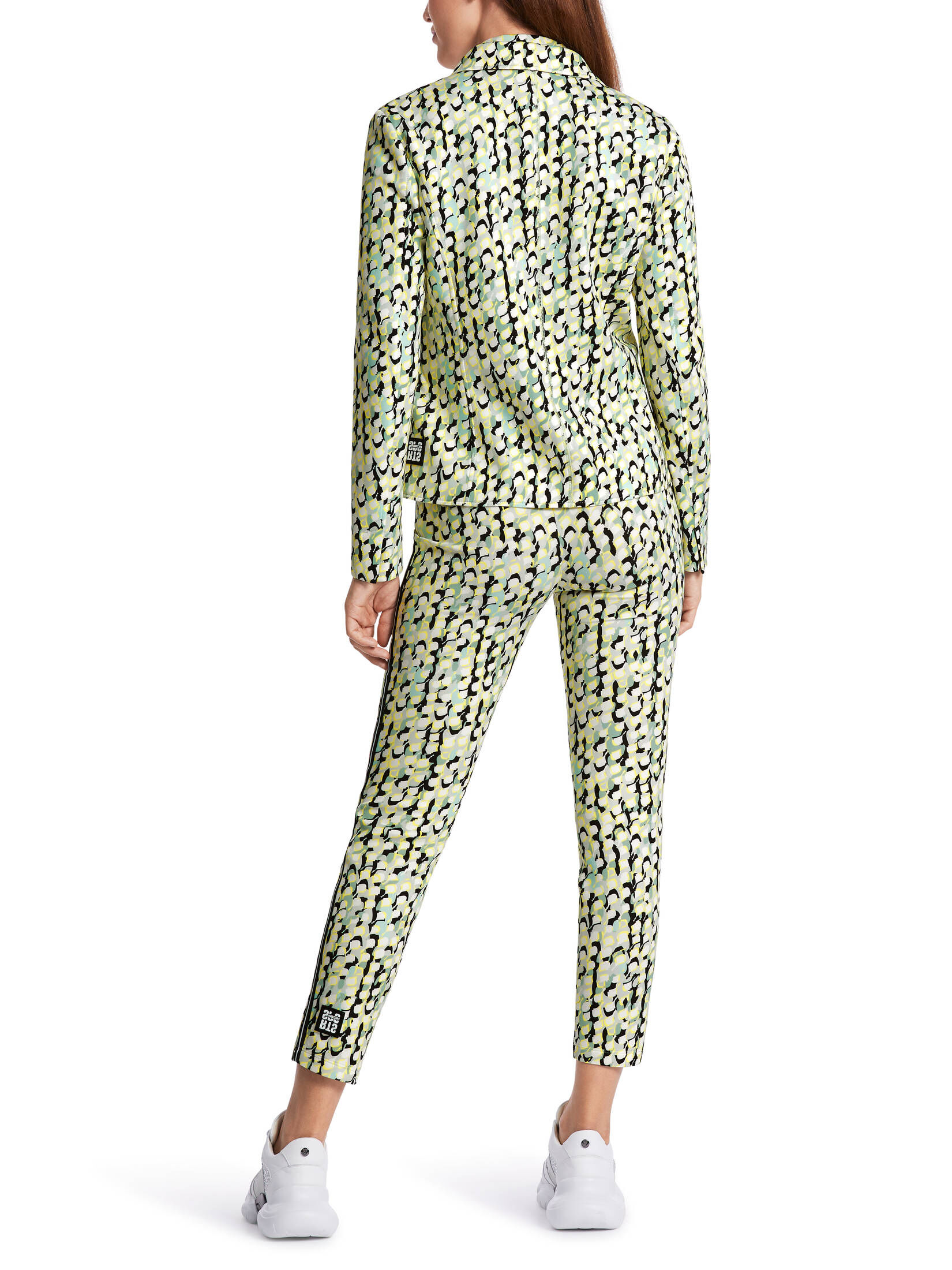 Marc Cain| Damen 70ies Blazer mit grafischem Alloverprint