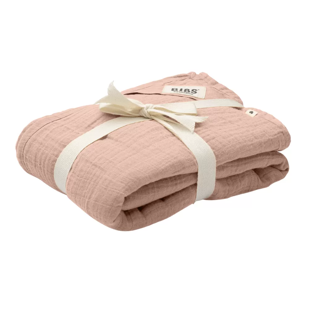 BIBS Muslin Swaddle 120x120 cm - Blush