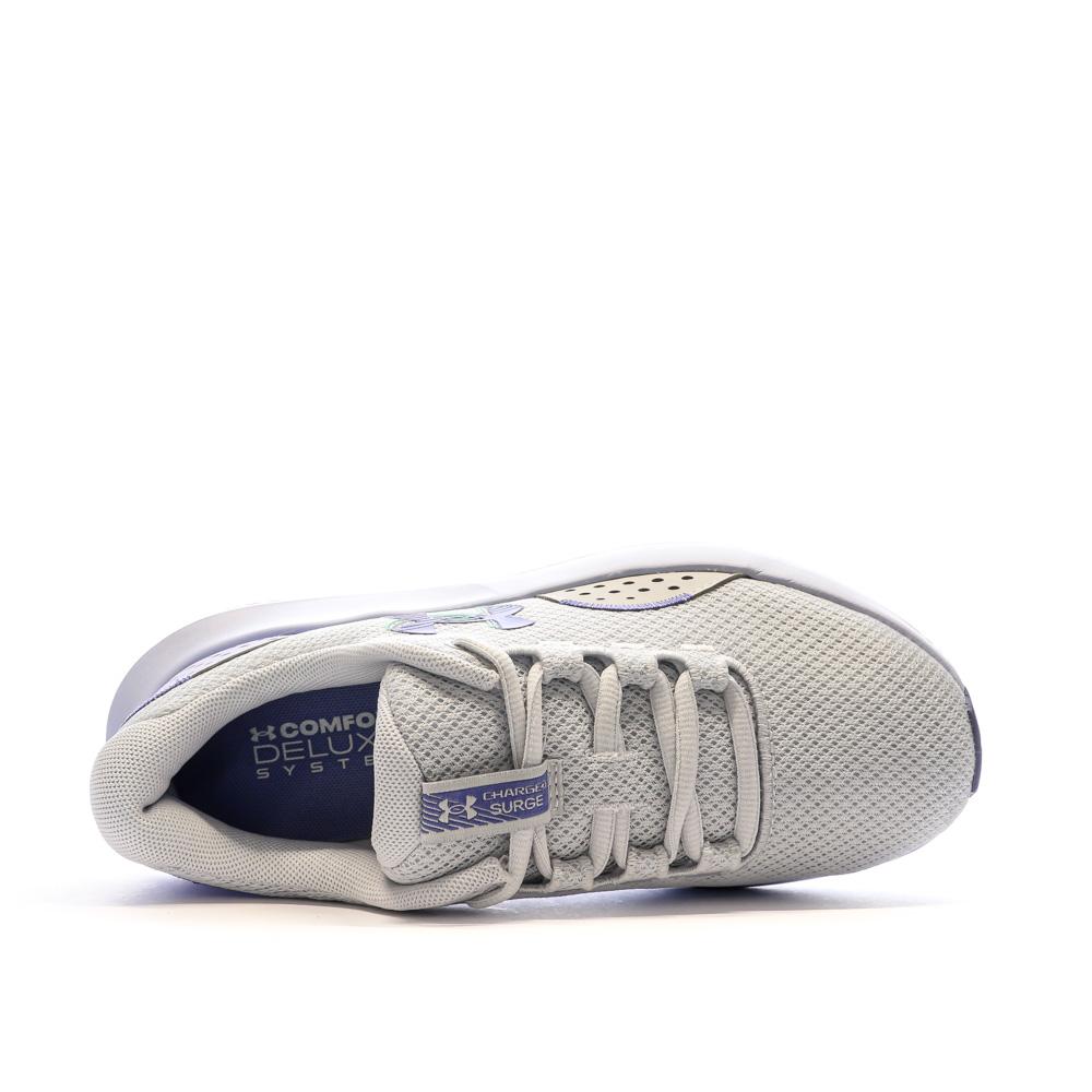 Under Armour Chaussures de Running Gris Femme Under Armour Charged Surge 4