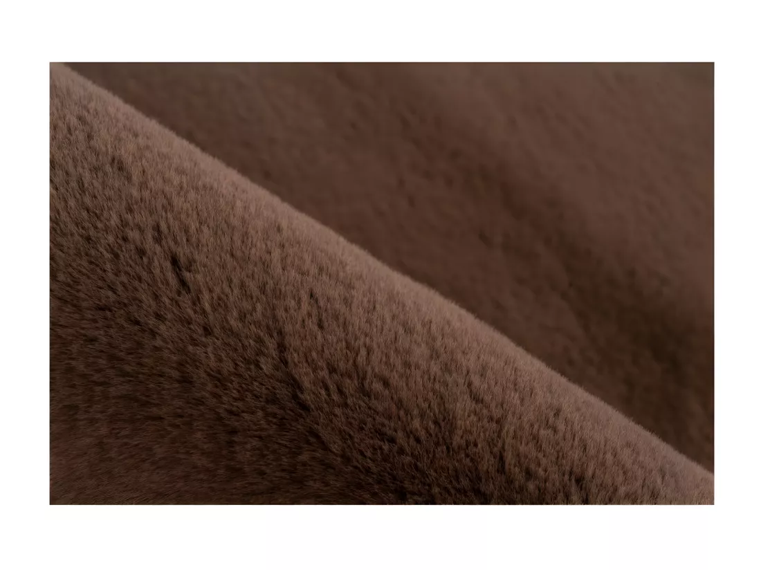 Tapis 110x60cm, design E005N coloris brun - Confort et élégance pour votre intérieur