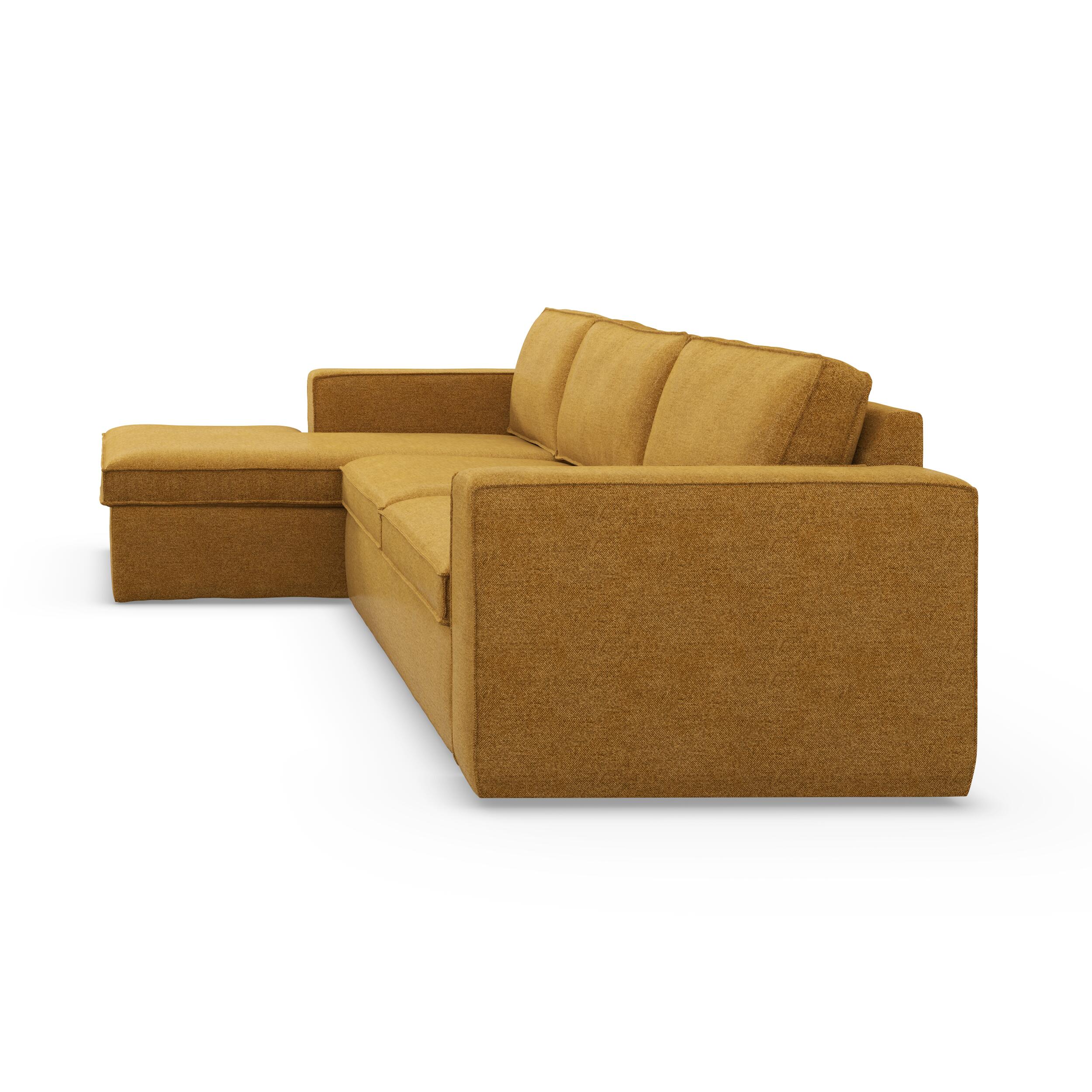 Runar venstrevendt sofa med chaiselong