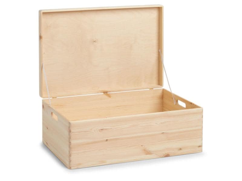 Zeller Present Aufbewahrungskiste mit Deckel 60 x 24 cm, Na Allzweckkiste