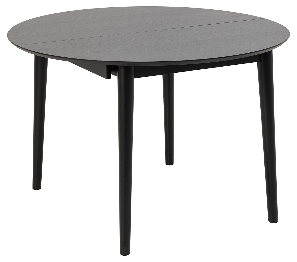 Kristiansand Eetkamertafel - ø115cm - Zwart