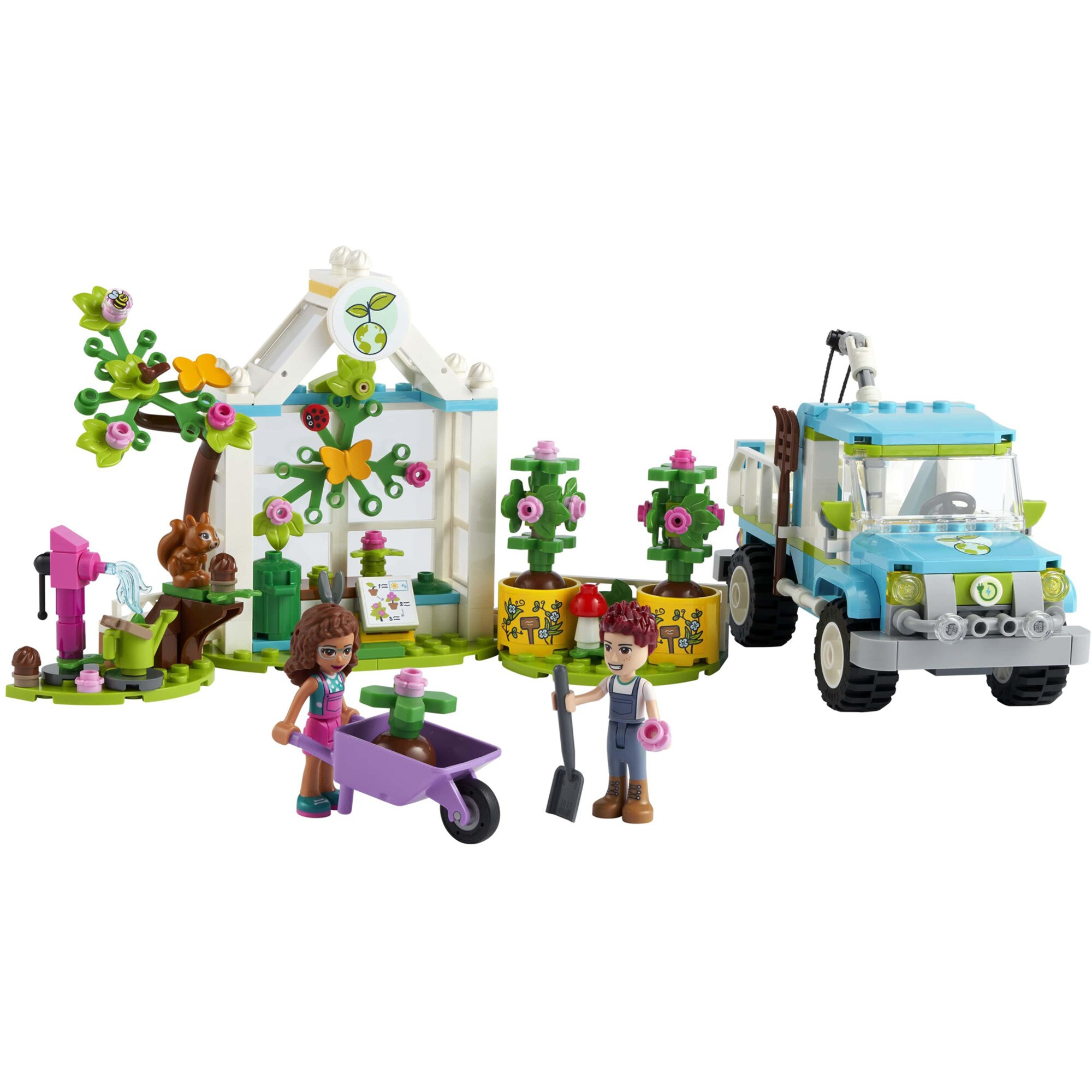 LEGO Konstruktionsspielzeug Friends Baumpflanzungsfahrzeug