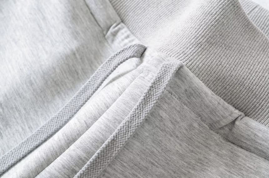 Overing - Broek met wijde pijpen en trekkoord in de taille