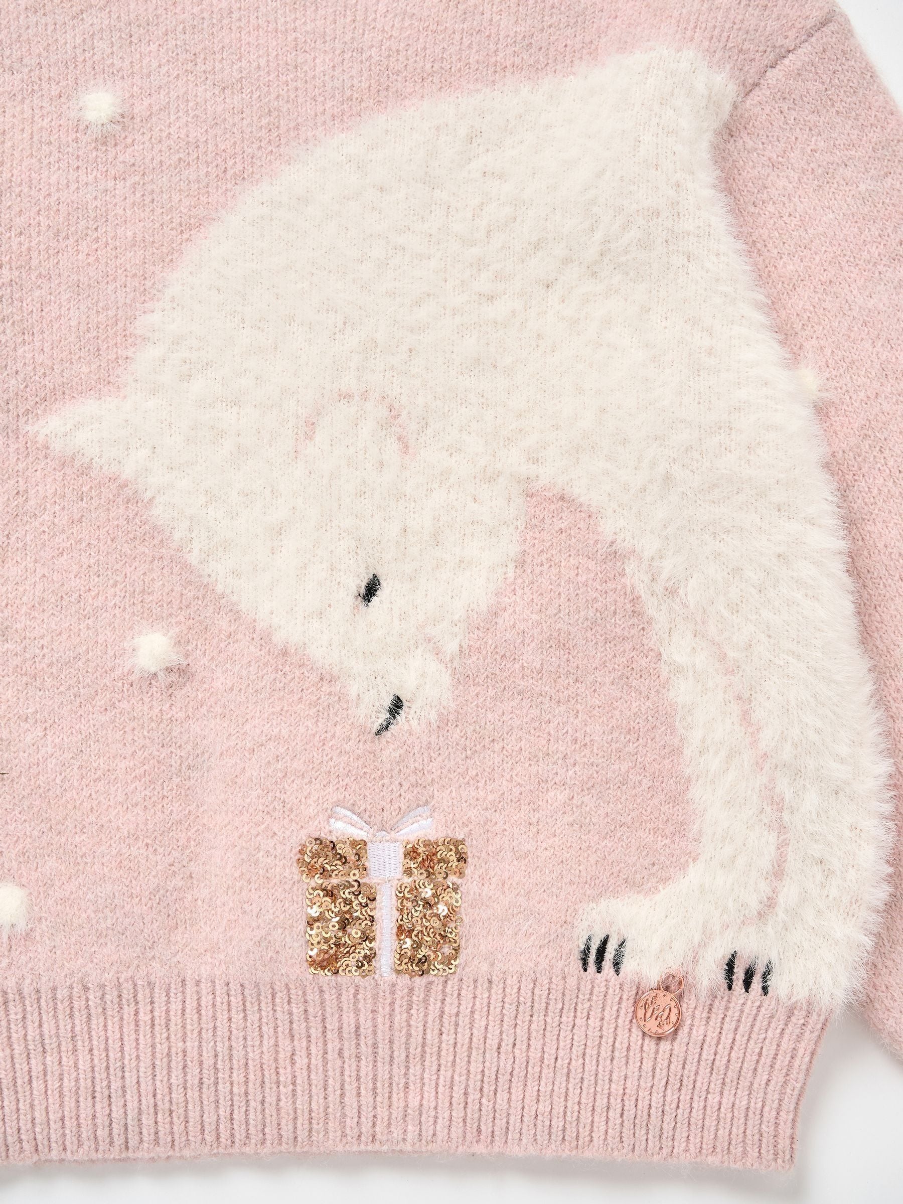 Angel & Rocket Izzy Polar Bear Knitted Jumper