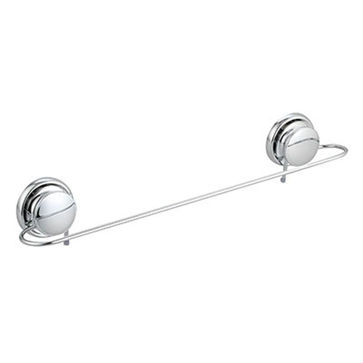 PORTE SERVIETTE METAL SUR VENTOUSES  CHROME