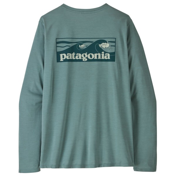 Patagonia - Women's L/S Cap Cool Daily Shirt Boardshort Logo - T-shirt technique